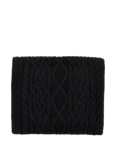 Fular Emporio Armani cu autograf negru