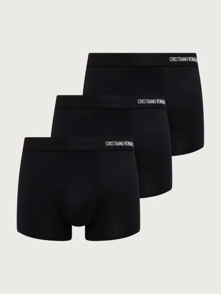 Cristiano Ronaldo boxerky pánske s modalom čierna
