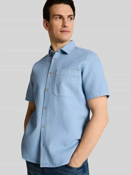 Koszula casualowa o kroju regular fit z czystej bawełny Tom Tailor