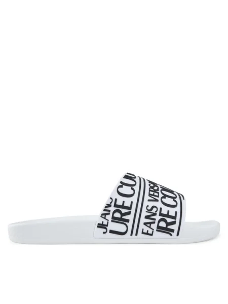 Papuci Versace Jeans Couture alb