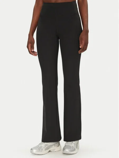 Girlfriend Collective Legíny Rib Flare čierna