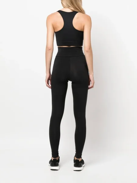 Leggings Adidas cu autograf negru