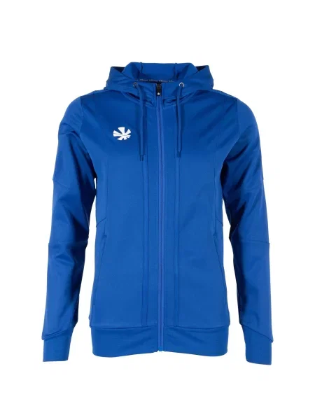 Bluza dresowa zapinana na z kapturem Reece Australia Cleve TTS niebieska