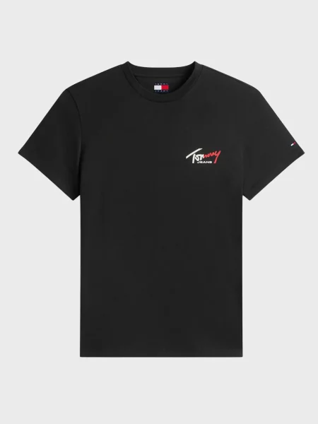 Футболка Tommy Jeans чорна
