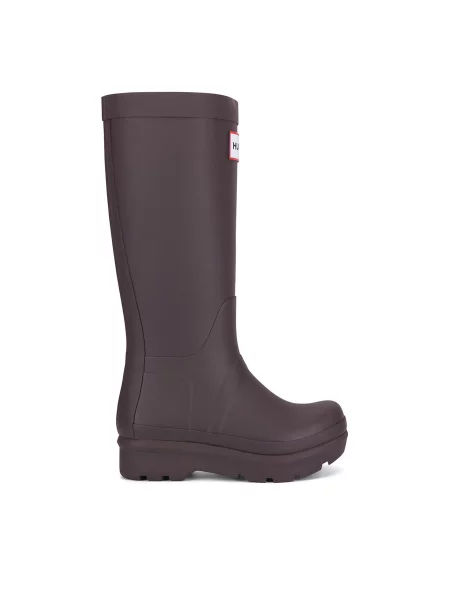 Резиновые сапоги Hunter бордовые