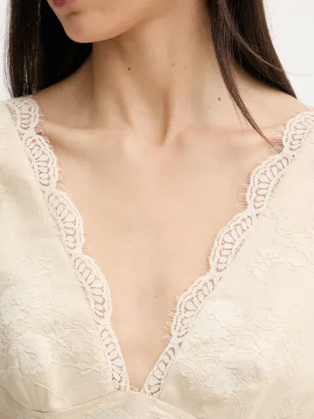 Лляна блуза Pinko