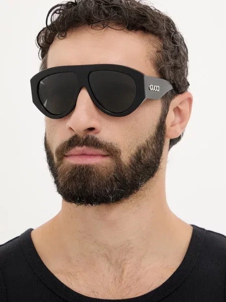 Gucci ochelari de soare pentru bărbați negru