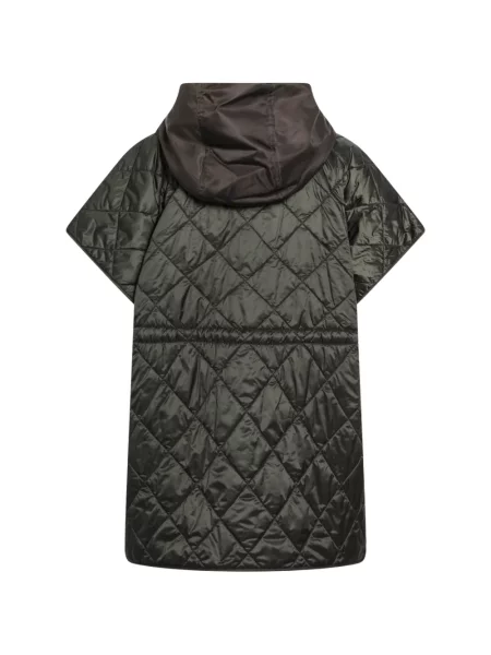 Vestă Weekend Max Mara din țesătură twill maro