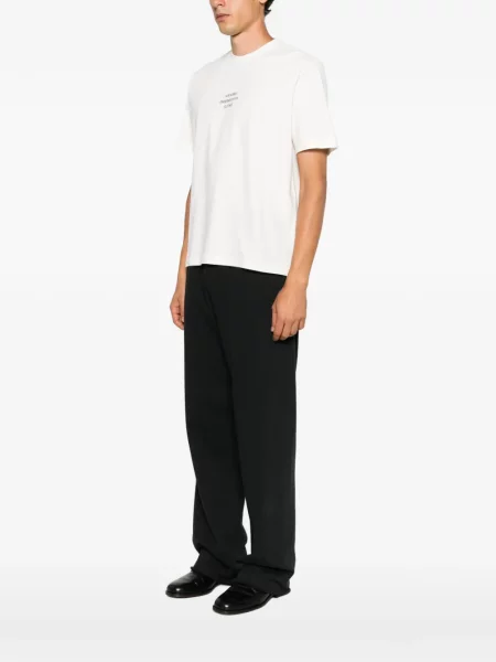 Tricou Vetements cu imagine alb