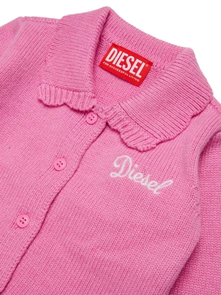 Kardigan dziecięcy Diesel różowy
