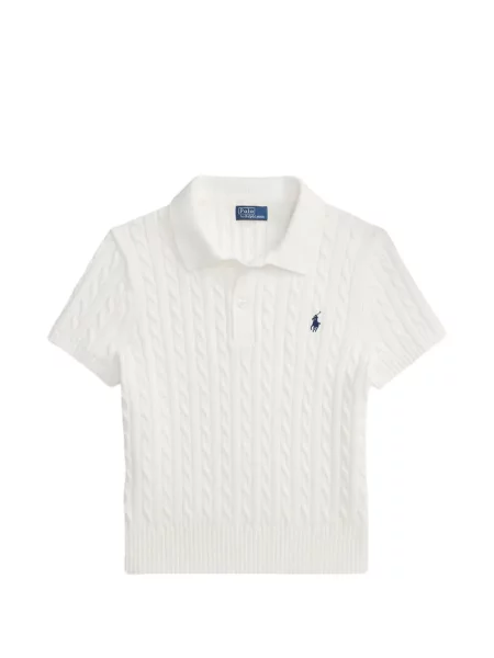 Ριγέ δερμάτινος κάλτσες Polo Ralph Lauren με κορδόνι μαύρο