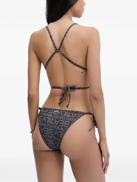Bikini Ea7 Emporio Armani cu imagine gri