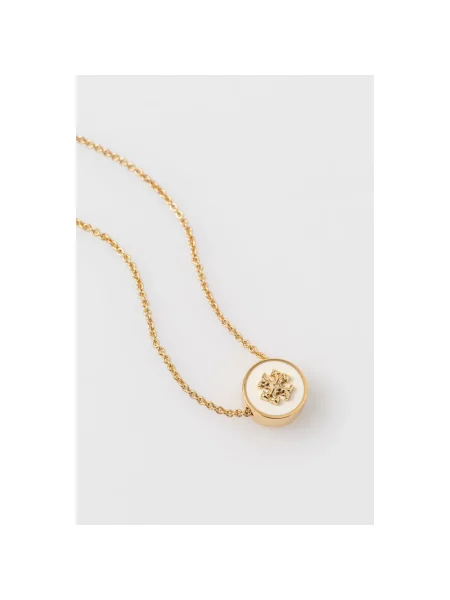 Naszyjnik Tory Burch żółty