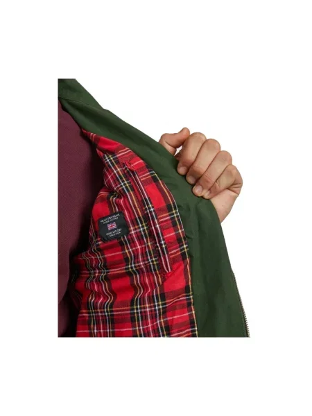 Kurtka Fred Perry zielona