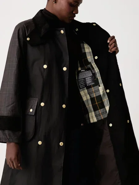 Barbour довга куртка Elva