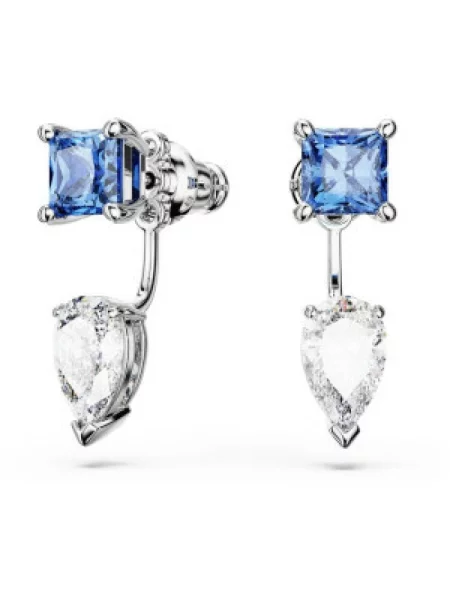 Swarovski Akcesoria Kobieta ONE SIZE Kolczyki Jackety Niebieskie Mesmera szary