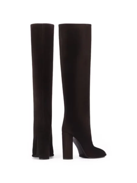 Botine Le Silla din piele de căprioară maro