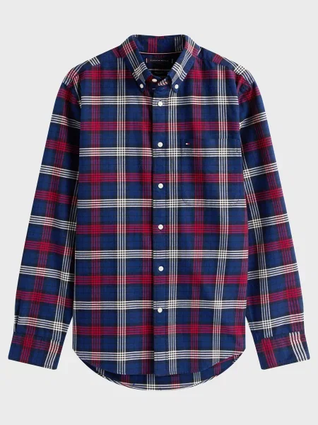 Клетчатая рубашка Tommy Hilfiger