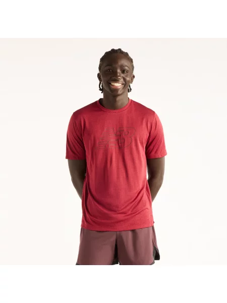 Koszulka New Balance – czerwona