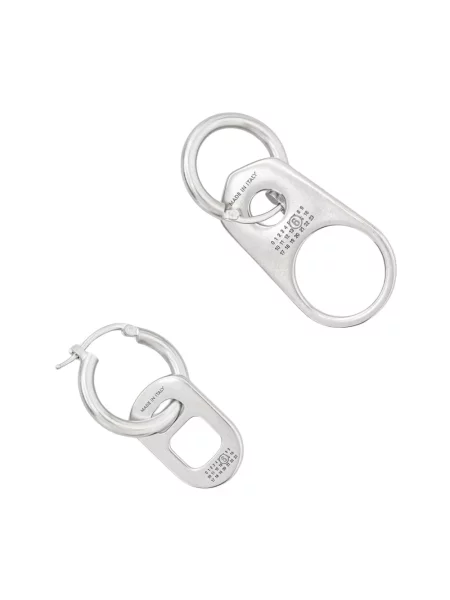 Kolczyki Mm6 Maison Margiela szare