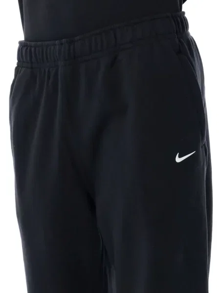 Tricou Nike din fleece alergare cu decolteu rotund gri