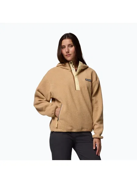 Bluză fleece pentru femei Columbia Helvetia II Hoodie canoe