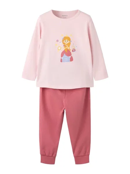 NAME IT Pijamale deschis / maro caramel / magenta / rosé albastru