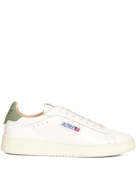 Sneakerși Autry din piele alb