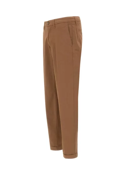 Pantaloni chino Re-hash maro