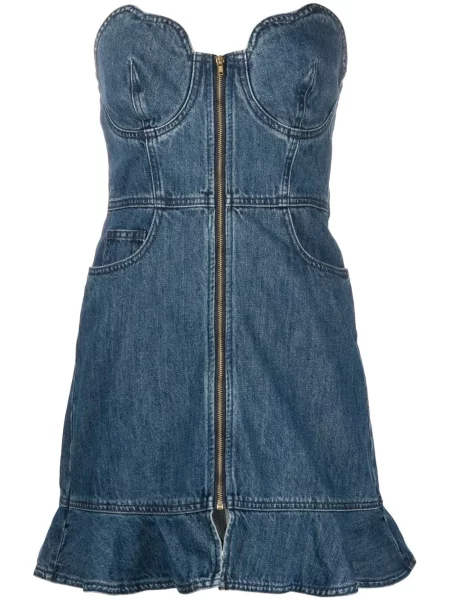 Blugi Self-portrait albastru