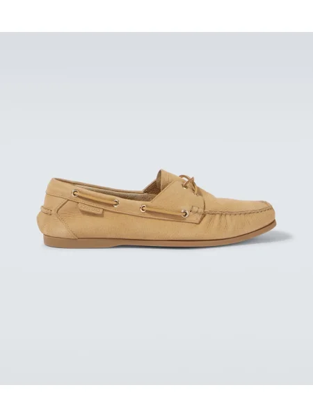Pantofi Tom Ford din piele bej