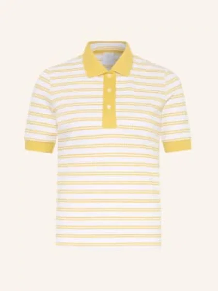 Bogner Dzianinowa Koszulka Polo gelb białe