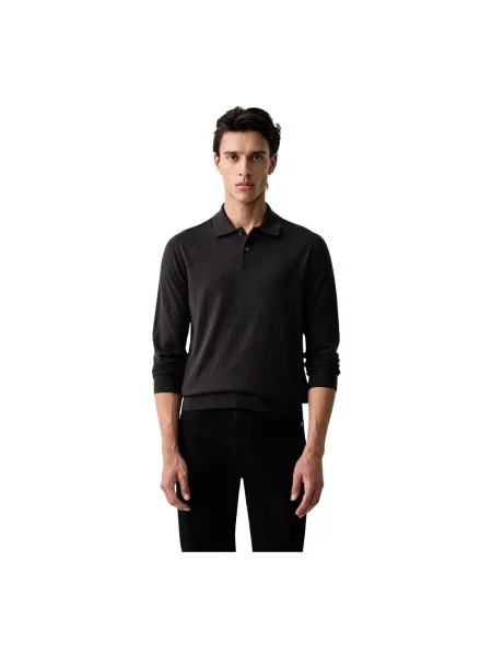 Koszulka Armani Exchange wełniana brązowa