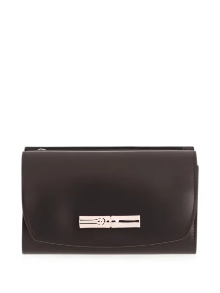Portofel Longchamp cu autograf negru