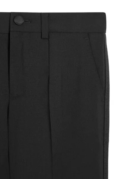 Spodnie dziecięce Dolce And Gabbana czarne