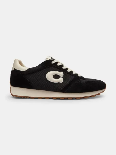 Coach Retro Runner sneakers pentru bărbați din piele negru