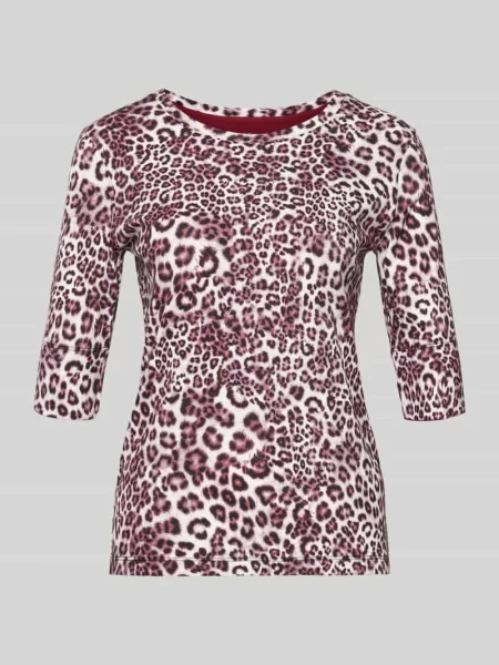 T-shirt z okrągłym dekoltem Marc Cain
