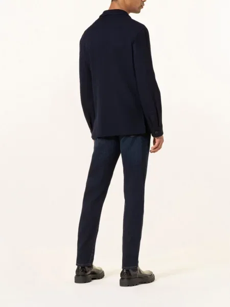 Zegna Džíny Comfort Fit dark blue modré