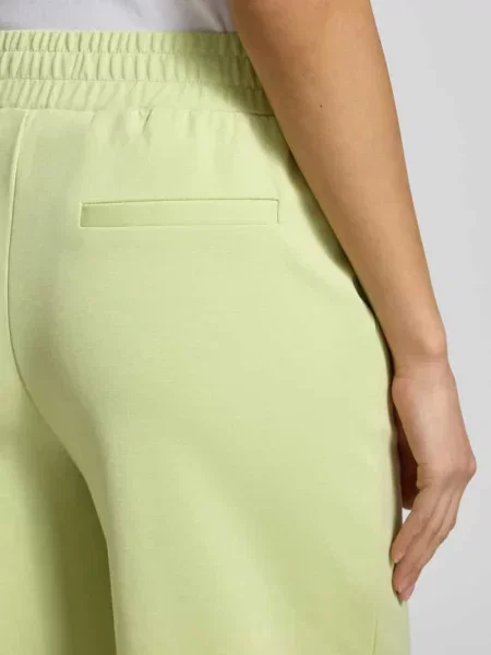 Spodnie dresowe wide leg z elastycznym pasem model Kate' Ichi