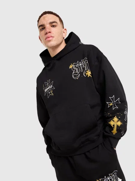 Supply&demand Bluza Z Kapturem Opolis czarna