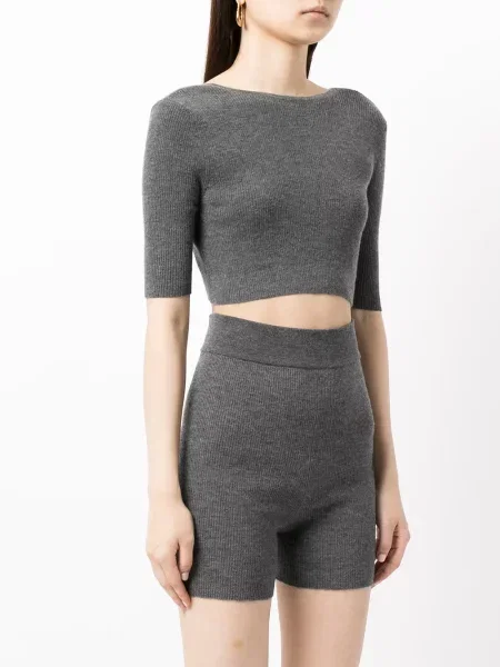 Kašmírový top Cashmere In Love černý