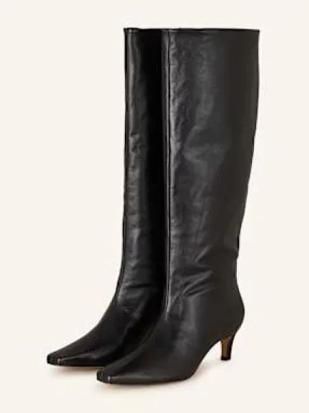 Carrano Kozačky černá