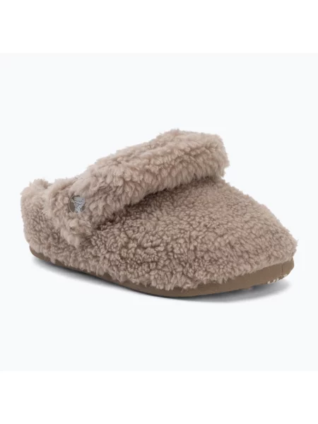 Gyermek papucsok Crocs Classic Cozzy mushroom. Méret: EU bézs