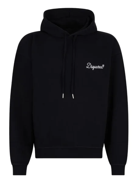 Hanorac cu glugă Dsquared2 negru