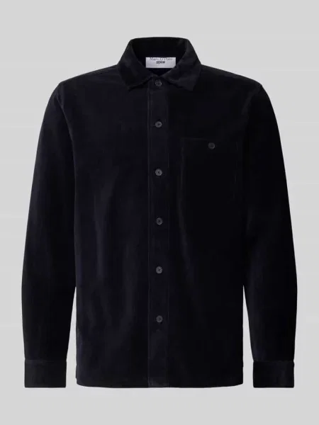 Koszula casualowa o kroju relaxed fit z czystej bawełny Marc O'polo Denim granatowa