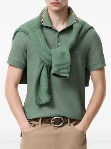Polokošeľa Burberry zelená