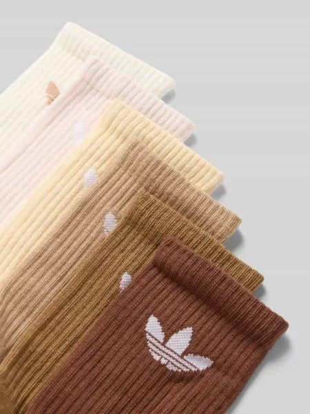 Adidas Skarpety długie Trefoil Cushion Kolorowy białe