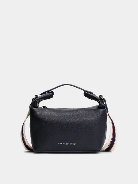 Tommy Hilfiger Сумка Темно-синій Поліуретан синя