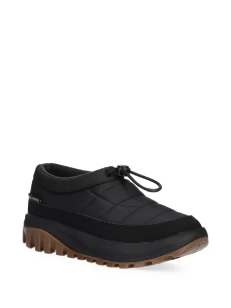 Matlasat botine Columbia negru