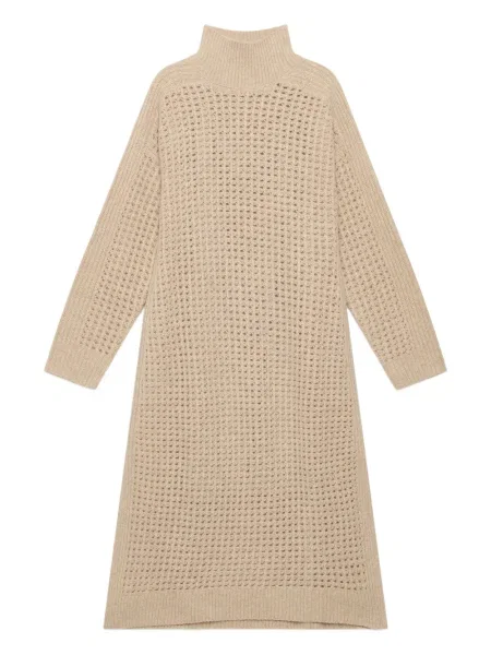 Dzianinowa sukienka midi Maliparmi do kolan garniturowa